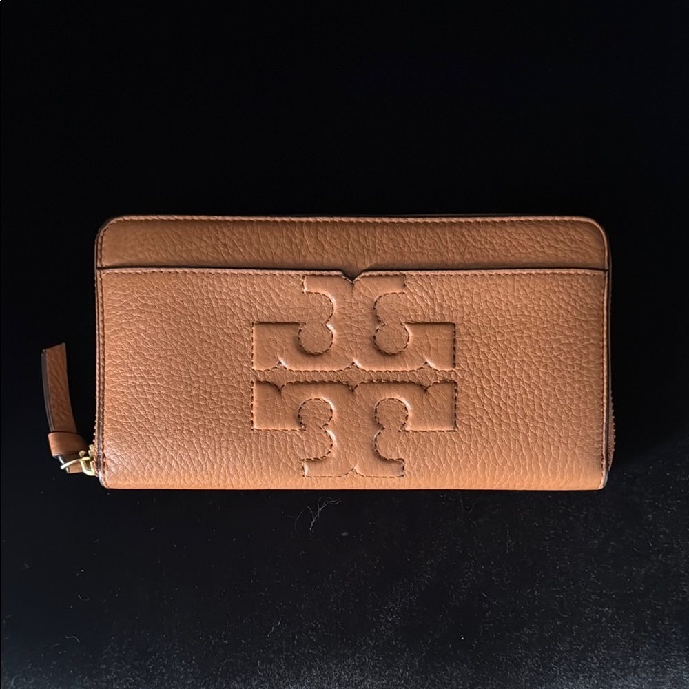 Tory Burch Tan Leather Wallet